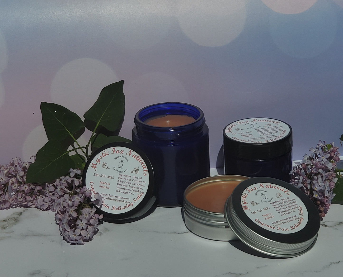 Salve with Saint John's Wort, Arnica, Cayenne Pepper, Muscle, Joint Aches All-Natural Reusable Jar Zero Waste