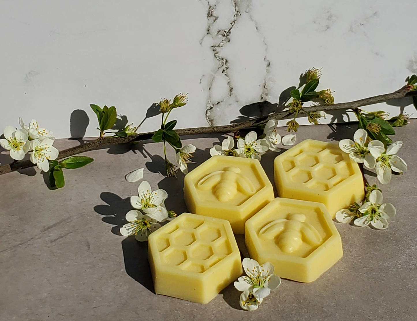 Hand made Cocoa Calendula Citrus Lotion Bar