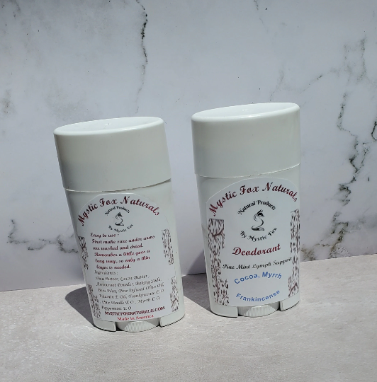 Aluminum-Free Natural Lymph Support Deodorant